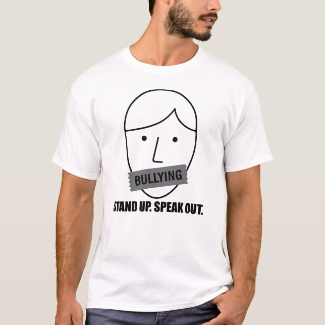 Stand Up Speak Out – Anti Bullying Awareness Tee (Front)