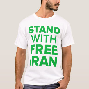 Stand With Free Iran-Tweet Against Tyranny T-Shirt