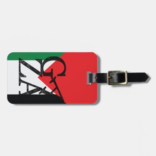Stand With Gaza Protect Palestinian Children Luggage Tag