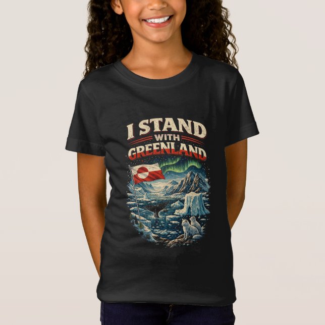 Stand with Greenland T-Shirt (Front)