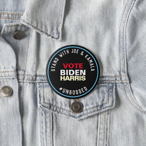 Stand With Joe  Kamala Biden Harris Campaign Button