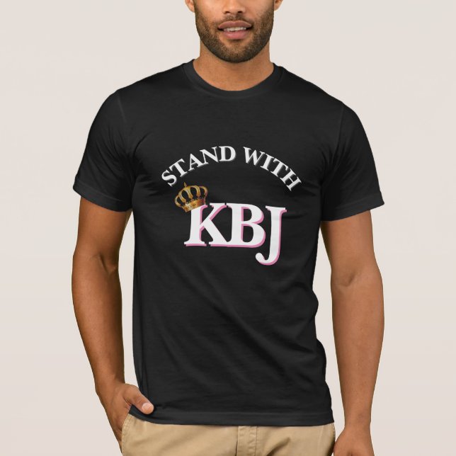 Stand With KBJ Ketanji Brown Jackson T-Shirt (Front)
