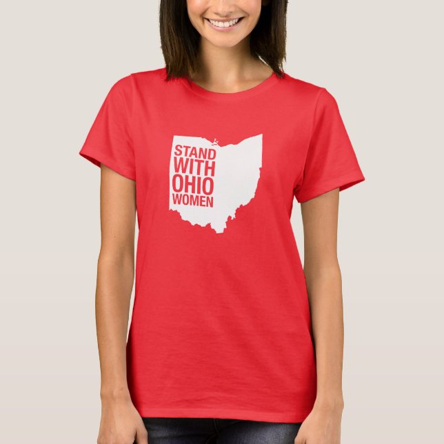 Stand with Ohio Women-Women's tee (Front)