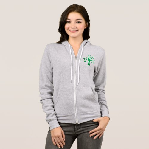 Stand With Palestine Flag and Olive Tree Hoodie