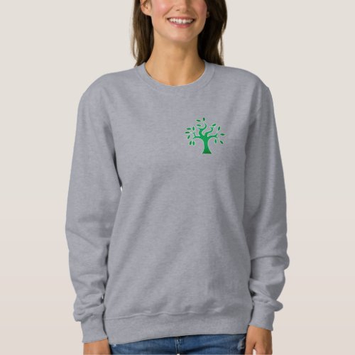 Stand With Palestine Flag and Olive Tree Sweatshirt