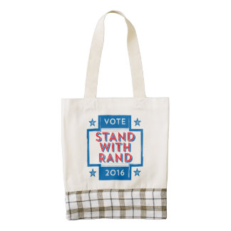 Stand with Rand 2016 Zazzle HEART Tote Bag