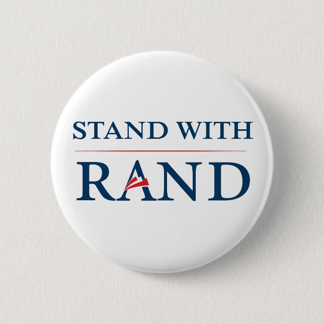 Stand With Rand Button (Front)