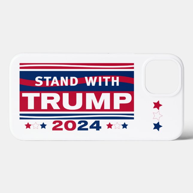 Stand with Trump~2024~MAGA Case-Mate iPhone Case (Back (Horizontal))