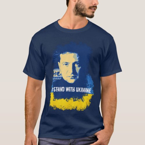 STAND With Ukraine 1 Slava Ukraini  T_Shirt