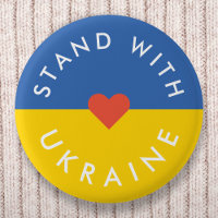 Stand with Ukraine Anti War Protest Ukrainian Flag