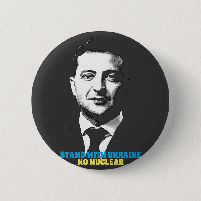 STAND WITH UKRAINE BUTTON (Front)