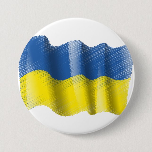 Stand with Ukraine !!!  Button (Front)