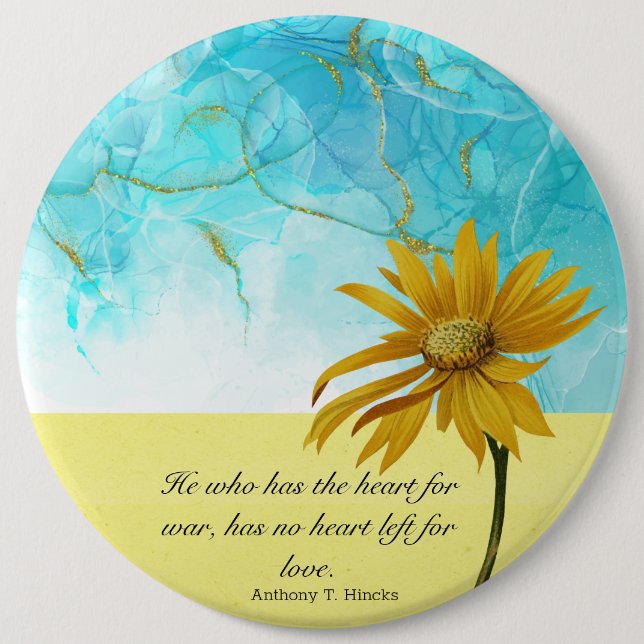 Stand With Ukraine  Button (Front)