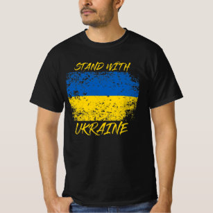 Minimalist I Stand With Ukraine Shirt Free Ukraine Shirt Stop War Ukraine Supporter T-Shirt Choose Peace T-Shirt Ukraine T-Shirt Peace