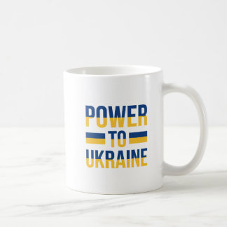 Stand With Ukraine – Freedom & Peace Coffee Mug