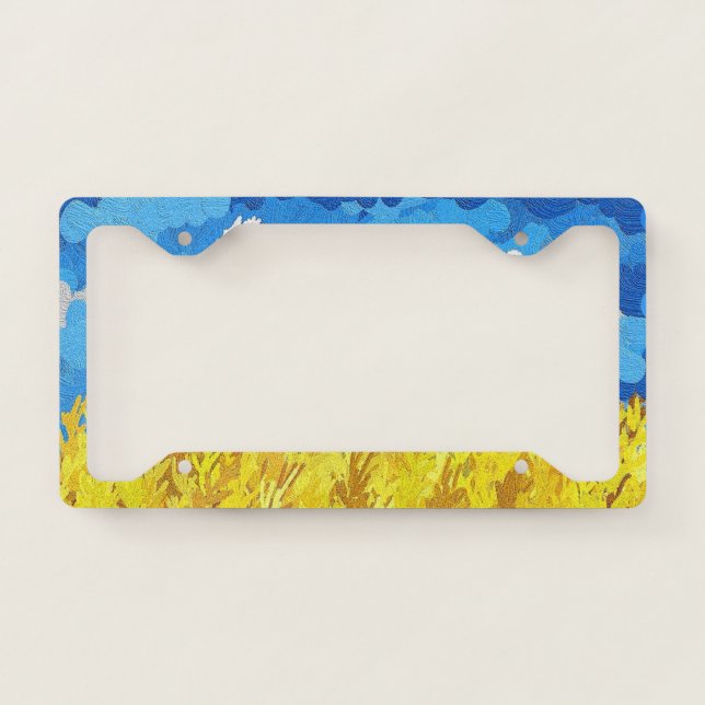 STAND WITH UKRAINE!   LICENSE PLATE FRAME (Front)