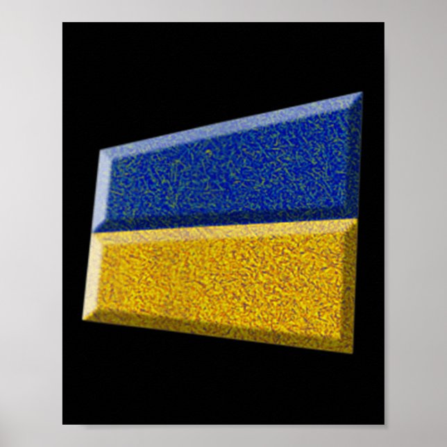 Stand With Ukraine, Protest War, Stop Putins Russi Poster (Front)
