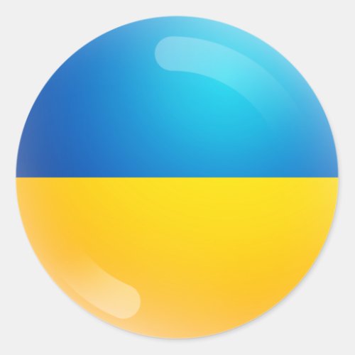 Stand With Ukraine  Ukrainian Flag Sticker
