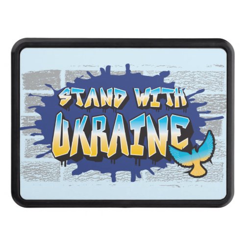 STAND WITH UKRAINE Yard Lawn Loyalty Support Sign  Hitch Cover