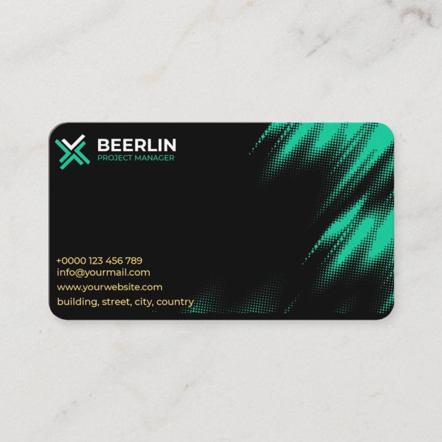 Standar Visiting Card (Front)