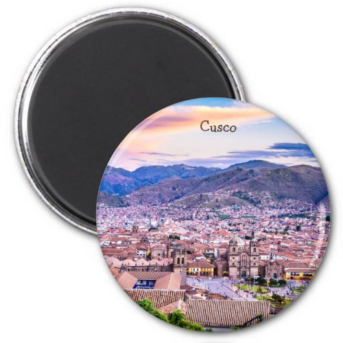 Standard 2 Inch Round Magnet Cusco