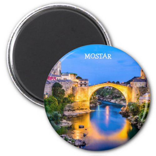 Standard 2 Inch Round Magnet Mostar