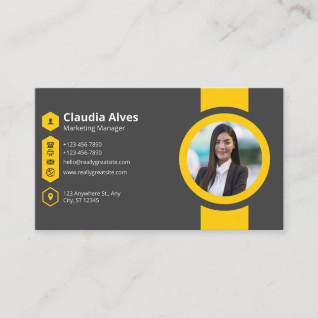 Standard, 3.5" x 2.0" Business Card (Front)