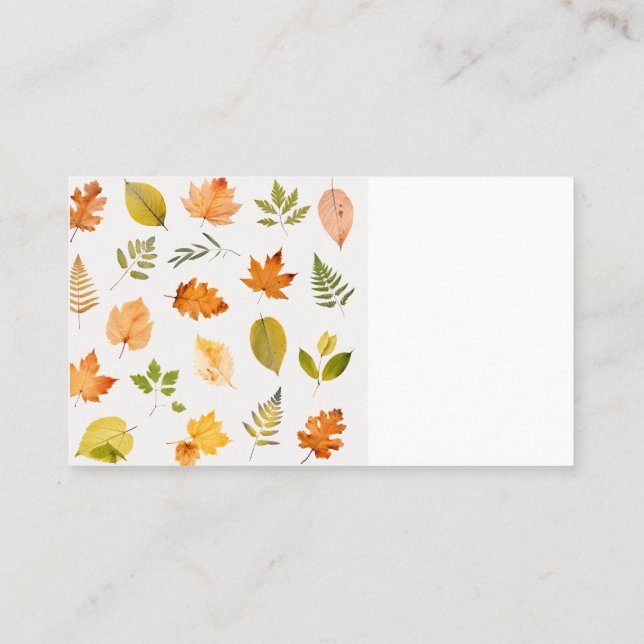 Standard, 3.5" x 2.0" Business Card (Back)