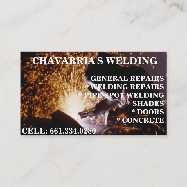 Standard, 3.5" x 2.0" Business Card (Front)