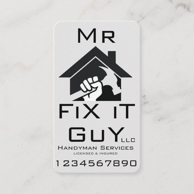 Standard, 3.5" x 2.0" Business Card (Front)