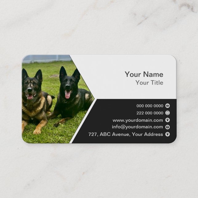 Standard, 3.5" x 2.0" Business Card (Front)