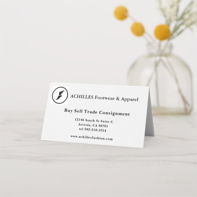Standard, 3.5" x 2.0" Business Card (Front)
