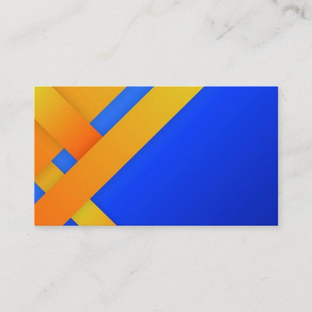 Standard, 3.5" x 2.0" business card (Front)