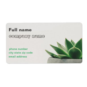 Standard, 3.5" x 2.0" Business Card Label