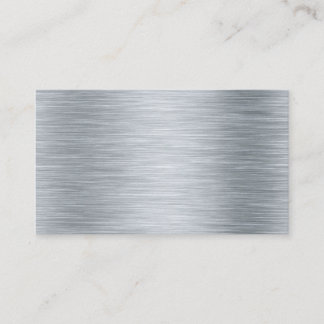 Standard 3.5" x 2.0" Business Card Stainless Metal