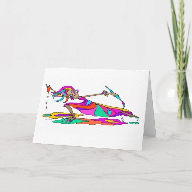 Standard, 5" x 7" Folded Greeting Card (Front)
