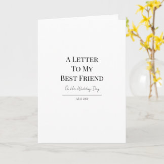 Standard, 5" x 7" Folded Greeting Card