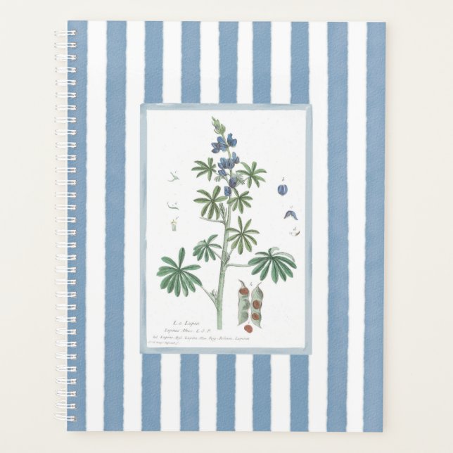 Standard (8.5" x 11"), Hard Cover, Black Spiral Pl Planner (Front)