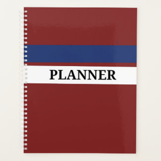 Standard (8.5" x 11"), Soft Cover, Black Spiral Planner