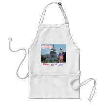 standard apron. Happy 4th. rat/unclesam