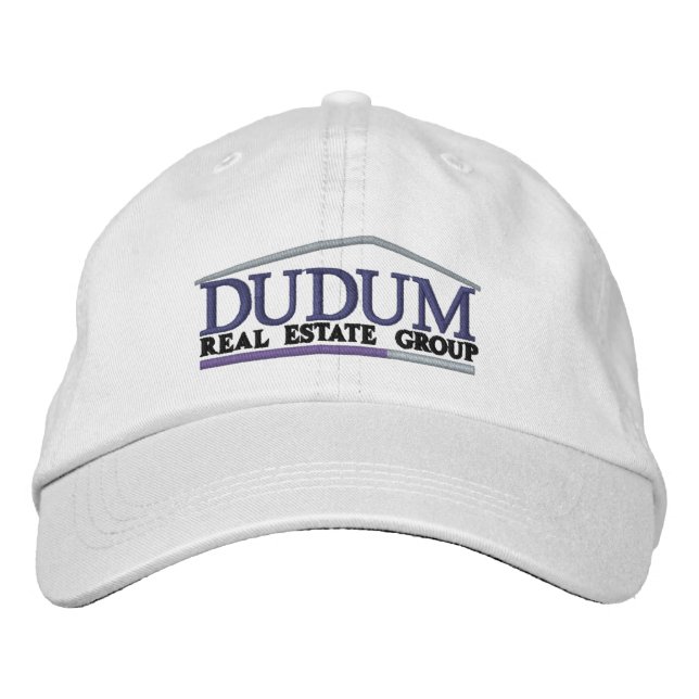 Standard Branded Ball Cap in White (Front)