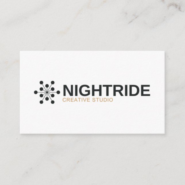 Standard Business Card  (Front)