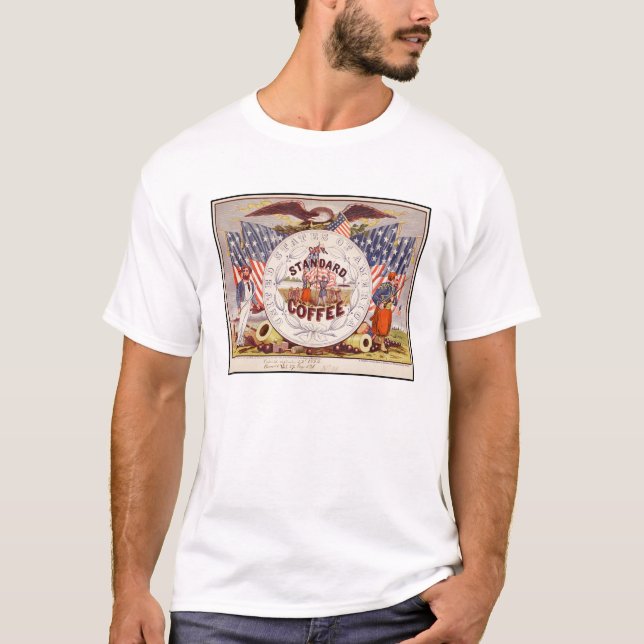 Standard Coffee - Vintage Ad T-Shirt (Front)