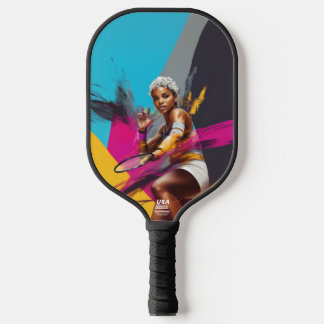 Standard, Color: White, Cover: Remove Optional Cov Carbon Fiber Pickleball Paddle