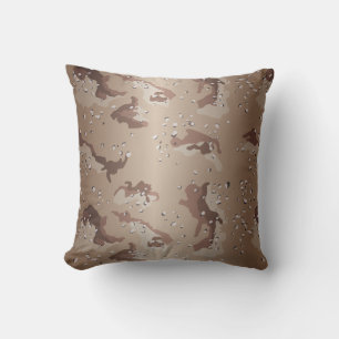 Standard Desert Camo Throw Pillow