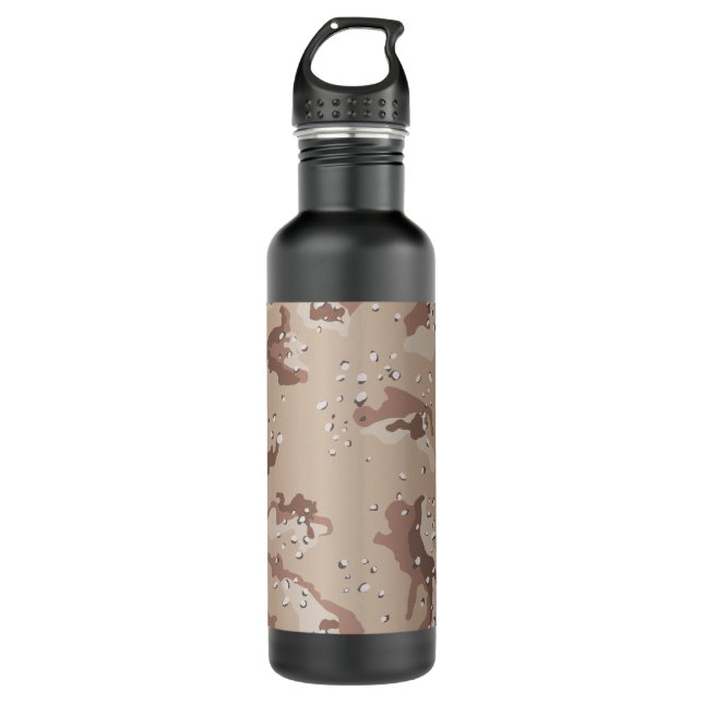 Standard Desert Camo Water Bottle (Front)