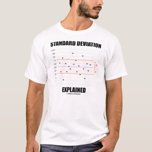 Standard Deviation Explained T_Shirt