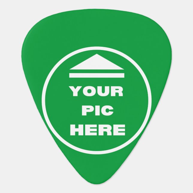 Standard Guitar Pick - Add Your Image (Front)