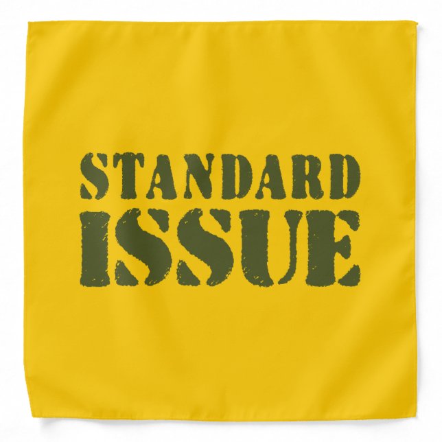 STANDARD ISSUE BANDANA (Front)