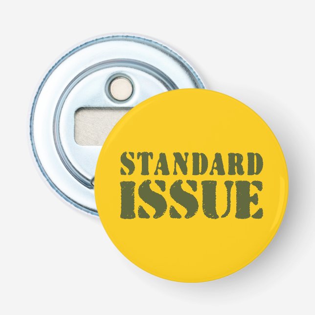 STANDARD ISSUE BOTTLE OPENER (Front)